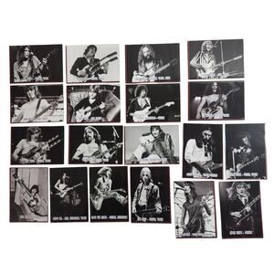 J2 Classic Rock Cards Lot of 19 Guitarists Black & White Variant VG+